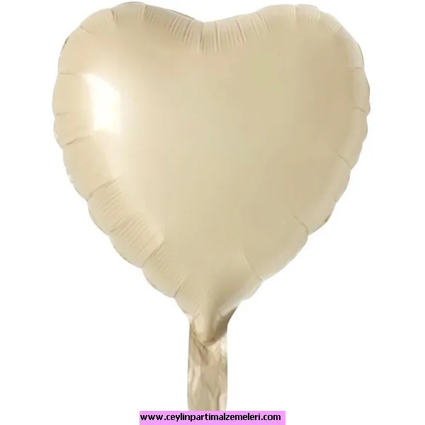 Kum Beji Kalp Folyo Balon